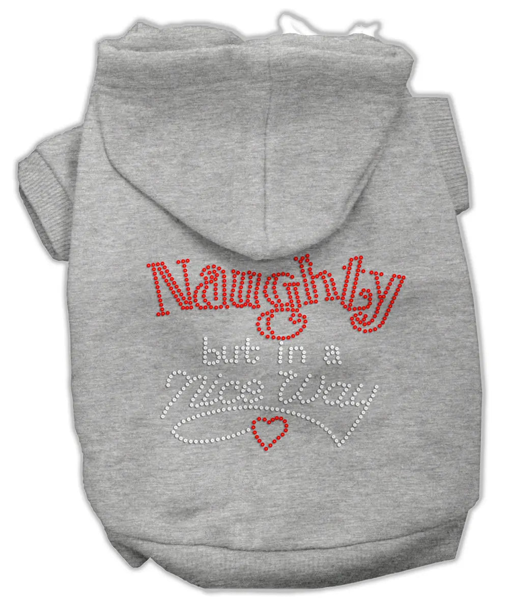 Naughty But Nice Hoodies Grey Xs Default Title