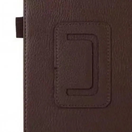 New Fire HD8 2017 Leather Case Kindle HD8 Protective Cover Lychee Pattern - GreatEagleInc
