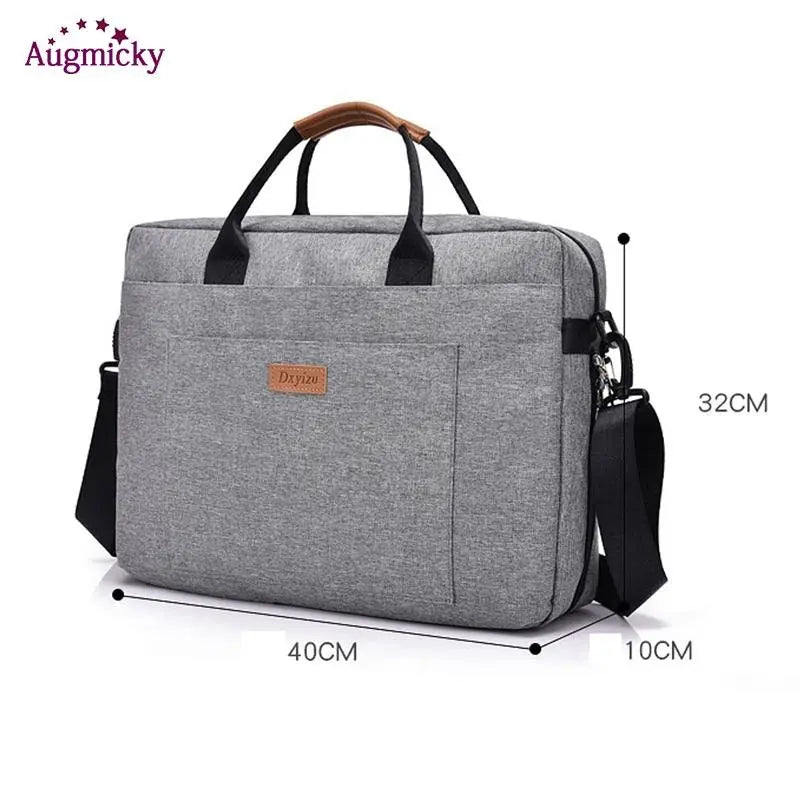 New Men Handbag Office Travel Shoulder Messenge Women's Laptop Bag Business Trip File Package Notebook Bag For 13.3"14"15.6"inch