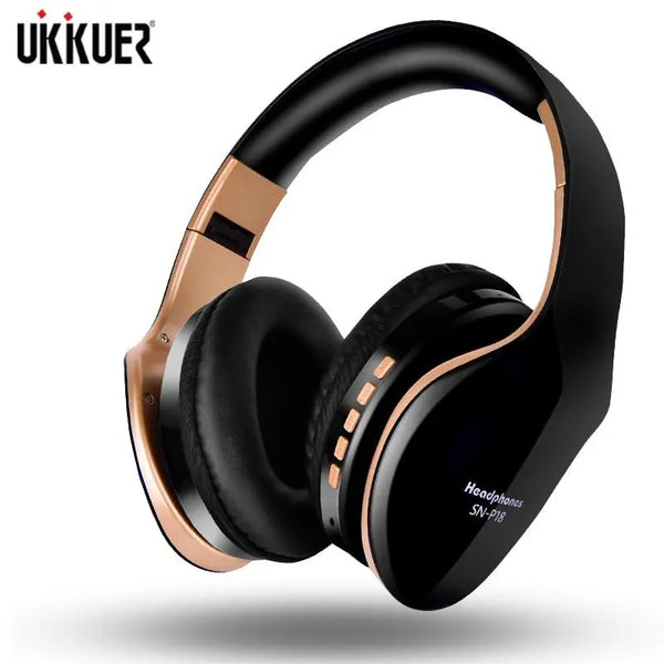 New Wireless Headphones Bluetooth Headset Foldable Stereo Headphone Gaming Earphones With Microphone For PC Mobile phone Mp3 GreatEagleInc