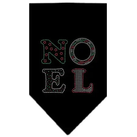 Noel Rhinestone Bandana Black Large Default Title