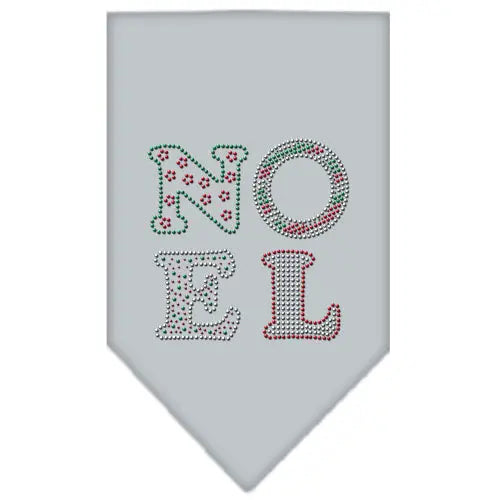 Noel Rhinestone Bandana Grey Small Default Title