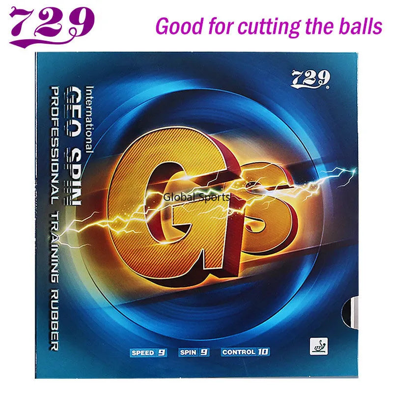 Original 729 Friendship GS Professional TrainingTable Tennis Rubber RITC Geo Spin Ping Pong Rubber Soft and Good Control