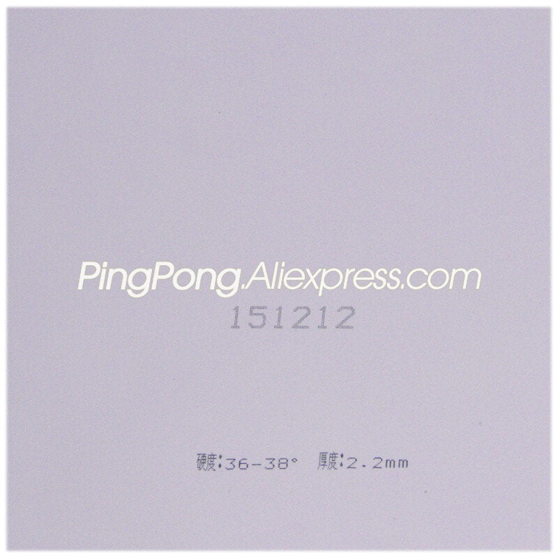 Original PALIO CJ8000 Table Tennis Rubber (Loop Type) Ping Pong Sponge