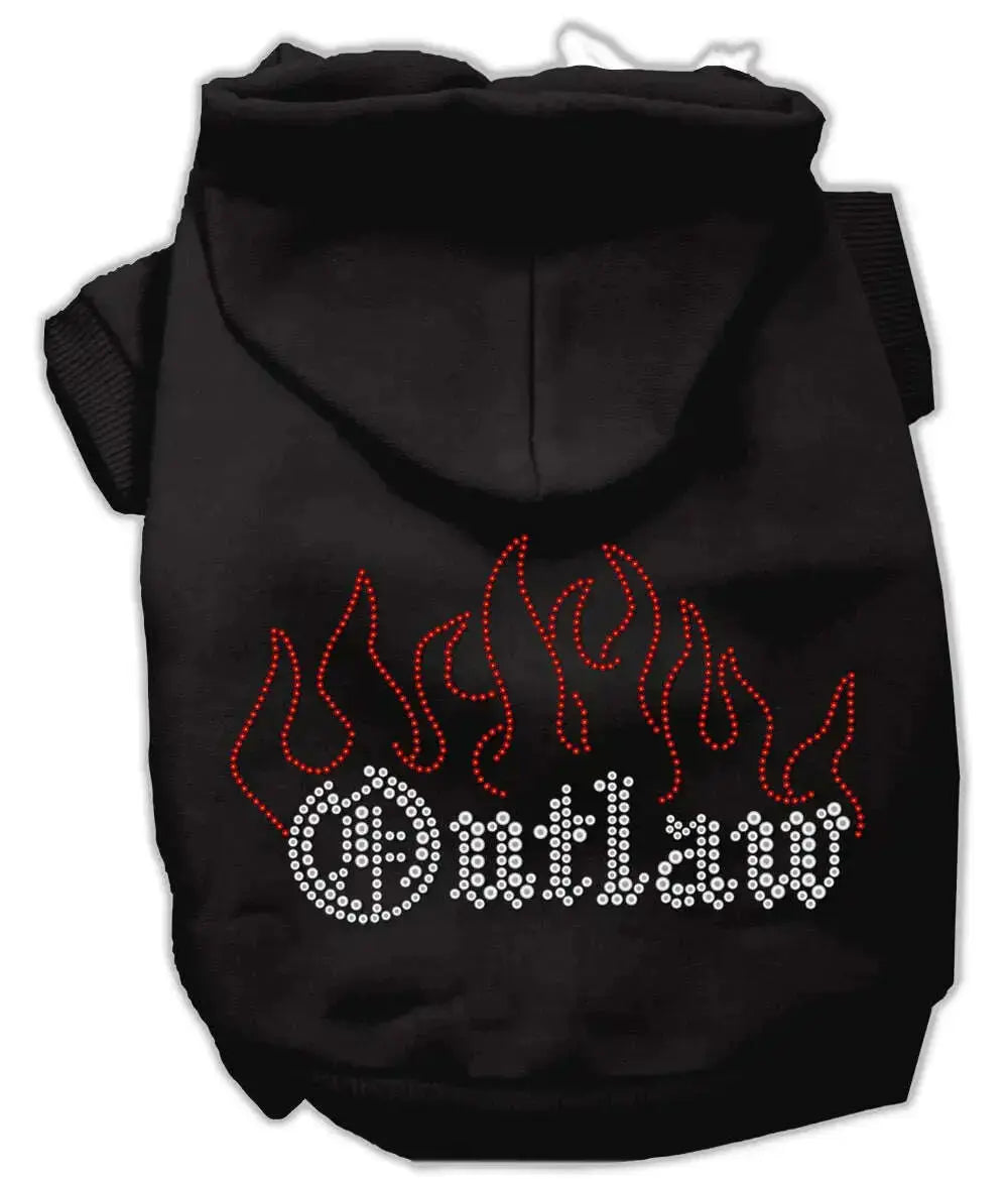Outlaw-Rhinestone-Hoodies-Black-S-GreatEagleInc-333673017