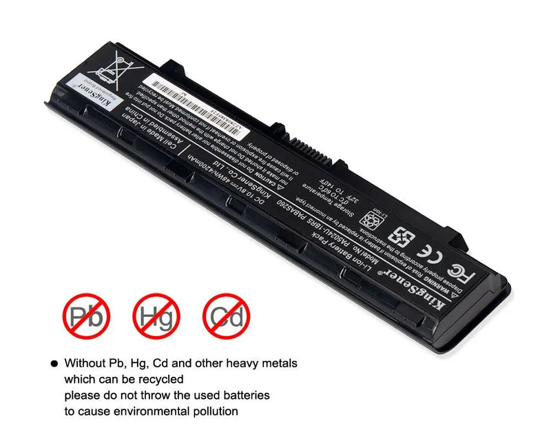 PA5024U Laptop Battery For Toshiba Satellite C800 C850 C870 L800 L830 L840 L850 L855 L870 PA5025U PA5024U-1BRS PABAS260 - GreatEagleInc