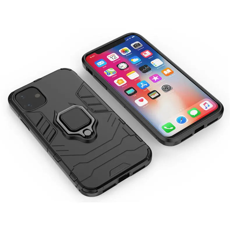 Panther ring holder case for iphone 11 12 pro max phone cases iphone 8 plus Mobile phone case iphone x cases