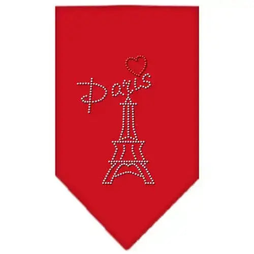 Paris-Rhinestone-Bandana-Red-Small-GreatEagleInc-319130175
