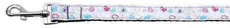 Patriotic-Crazy-Hearts-Nylon-Dog-Leash-5-8-Inch-Wide-4ft-Long-GreatEagleInc-318483844