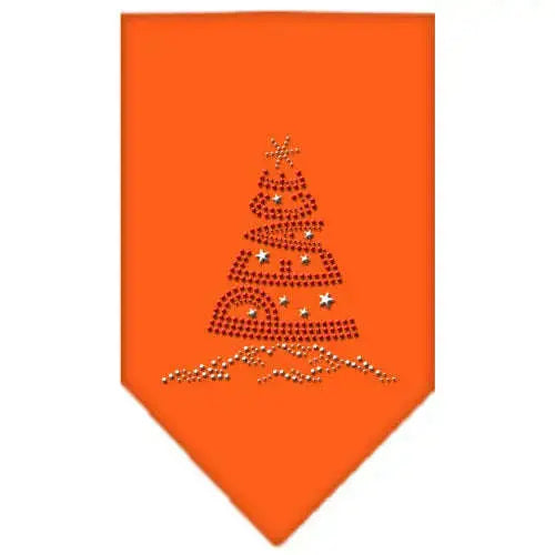 Peace-Tree-Rhinestone-Bandana-Orange-Small-GreatEagleInc-318999043
