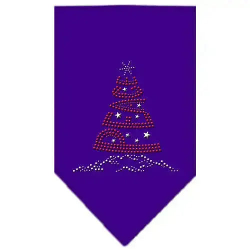 Peace-Tree-Rhinestone-Bandana-Purple-Small-GreatEagleInc-318999125