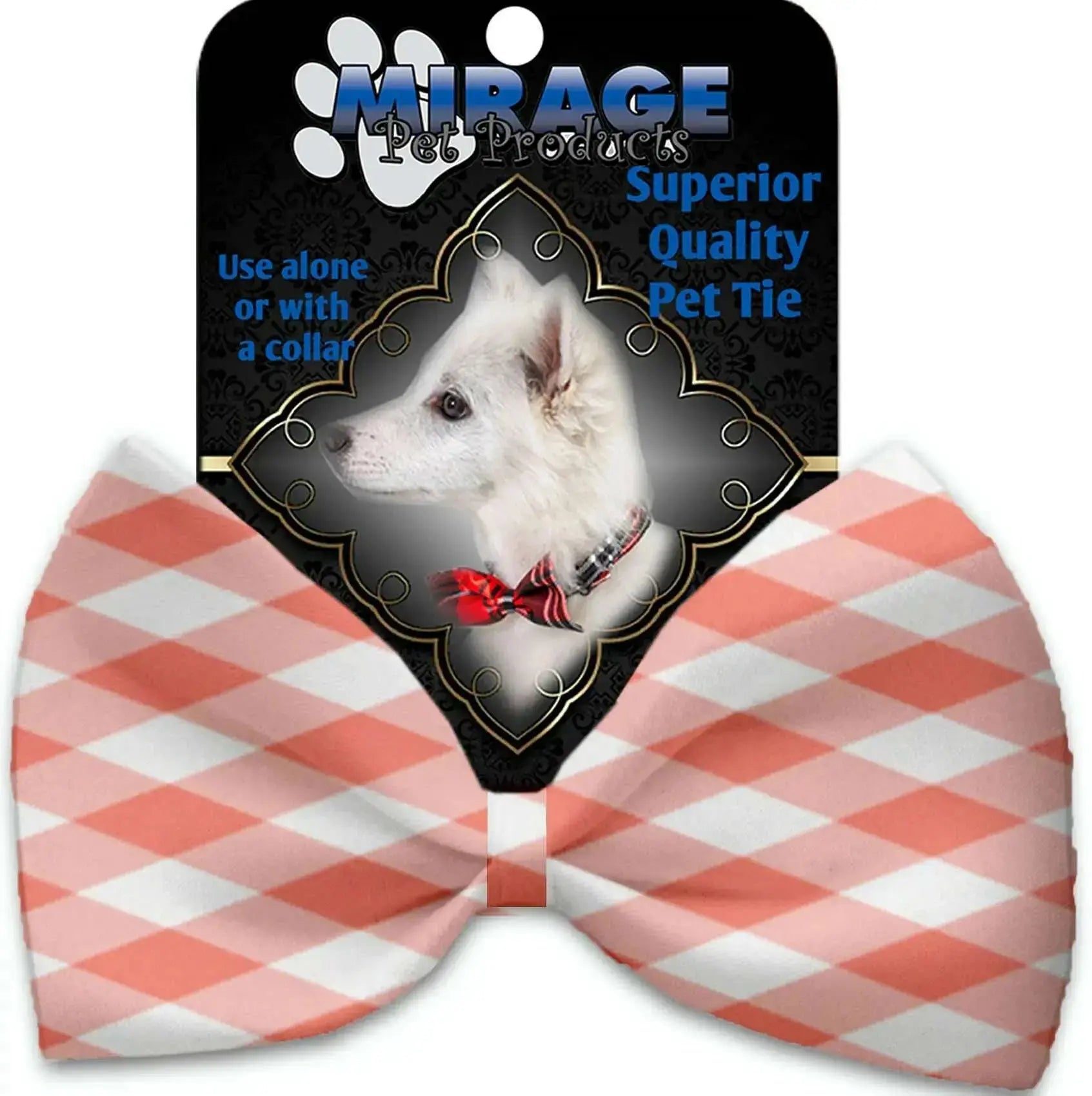 Peach-Plaid-Pet-Bow-Tie-GreatEagleInc-319612550