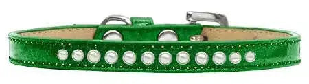 Pearl-Size-10-Emerald-Green-Puppy-Ice-Cream-Collar-GreatEagleInc-318578565