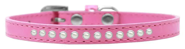 Pearl-Size-12-Bright-Pink-Puppy-Collar-GreatEagleInc-319638955