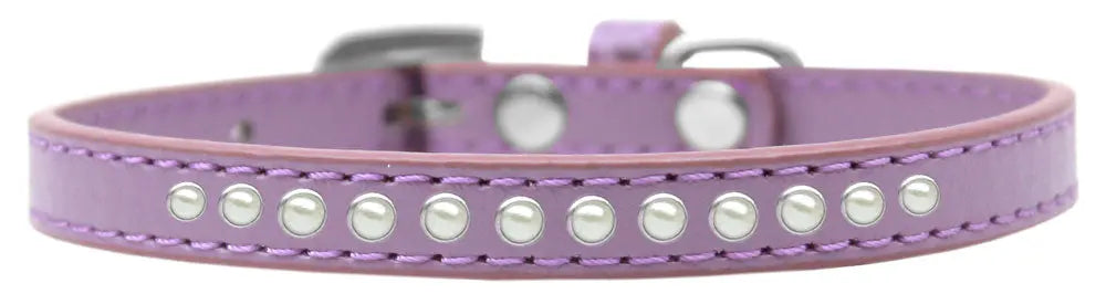 Pearl Size 12 Lavender Puppy Collar Default Title