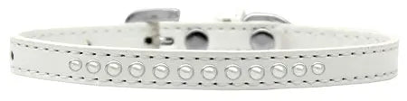 Pearl Size 12 White Puppy Collar Default Title
