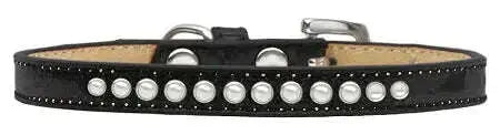 Pearl-Size-8-Black-Puppy-Ice-Cream-Collar-GreatEagleInc-333851595