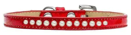 Pearl-Size-8-Red-Puppy-Ice-Cream-Collar-GreatEagleInc-333910174