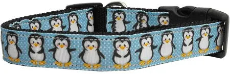 Penguins Nylon Ribbon Collars Large Default Title