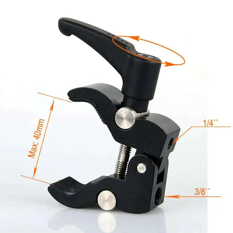 Photo-Studio-Accessories-Super-Clamp-for-LCD-Monitor-Camcorder-LED-Light-Video-Flash-Camera-DSLR-CanonNikonSony-Fujifilm-Pentax-GreatEagleInc-334086329