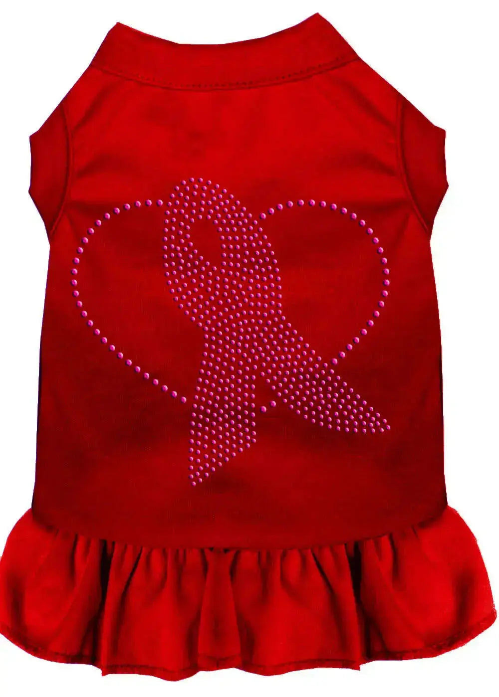 Pink-Ribbon-Rhinestone-Dress-Red-Xs-GreatEagleInc-318679784