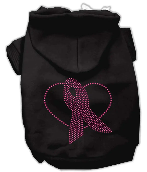 Pink-Ribbon-Rhinestone-Hoodies-Black-Xs-GreatEagleInc-333643995