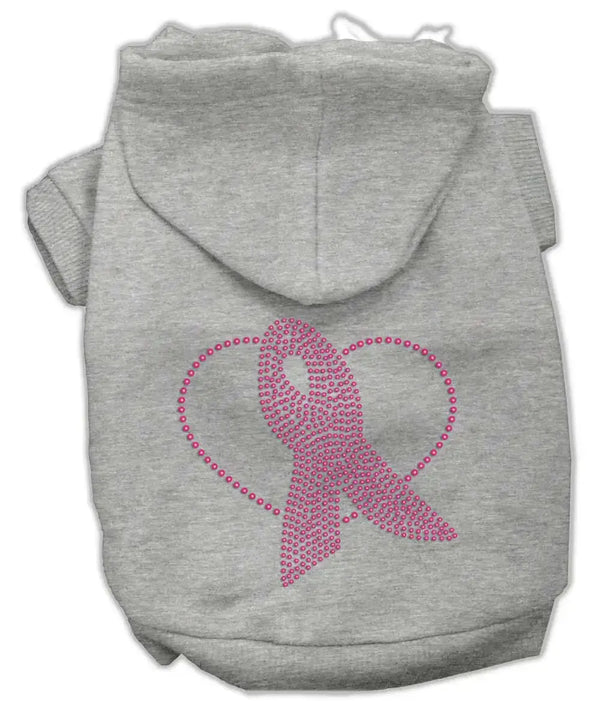 Pink-Ribbon-Rhinestone-Hoodies-Grey-L-GreatEagleInc-333645022