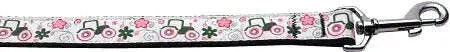 Pink-Tractors-Nylon-Dog-Leash-5-8-Inch-Wide-4ft-Long-GreatEagleInc-318493714