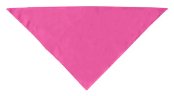 Plain Bandana Bright Pink Large Default Title