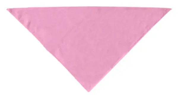 Plain Bandana Light Pink Small Default Title