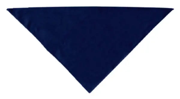 Plain Bandana Navy Blue Small Default Title