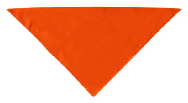 Plain Bandana Orange Large Default Title