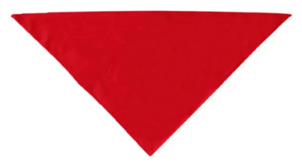 Plain Bandana Red Large Default Title