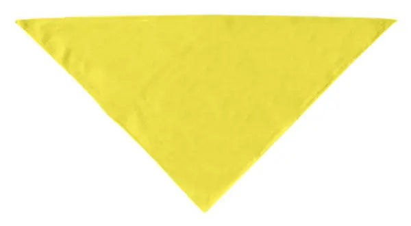 Plain Bandana Yellow Large Default Title