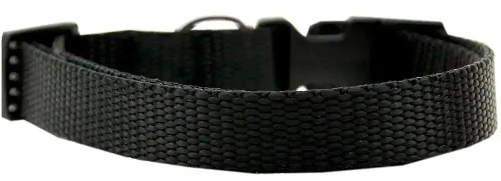 Plain-Nylon-Cat-Safety-Collar-Black-GreatEagleInc-334293794