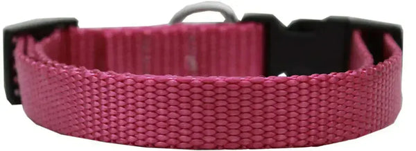 Plain-Nylon-Cat-Safety-Collar-Rose-GreatEagleInc-334298542