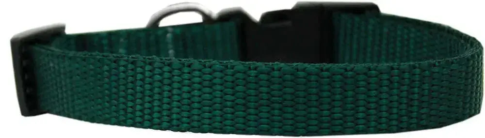 Plain-Nylon-Dog-Collar-Lg-Green-GreatEagleInc-334260837