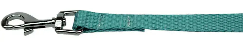 Plain-Nylon-Pet-Leash-1in-By-4ft-Ocean-Blue-GreatEagleInc-334264578
