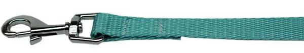 Plain-Nylon-Pet-Leash-1in-By-6ft-Ocean-Blue-GreatEagleInc-334264668