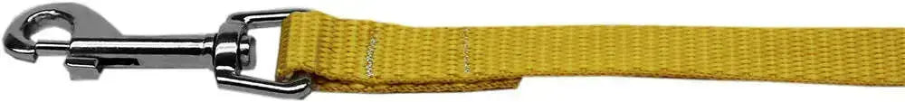 Plain-Nylon-Pet-Leash-5-8in-By-4ft-Golden-Yellow-GreatEagleInc-334302349