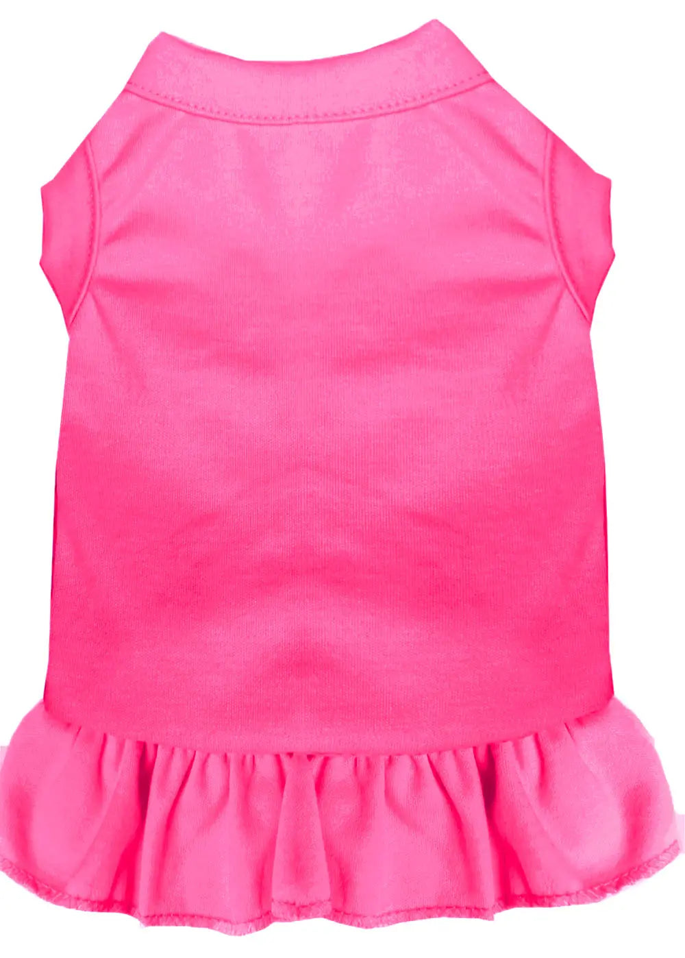 Plain Pet Dress Bright Pink 4x Default Title