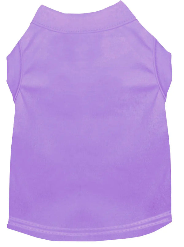 Plain Pet Shirts Lavender Sm Default Title
