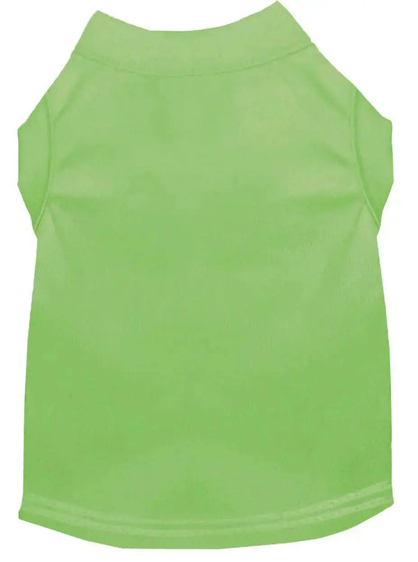 Plain-Pet-Shirts-Lime-Green-4x-GreatEagleInc-318671865