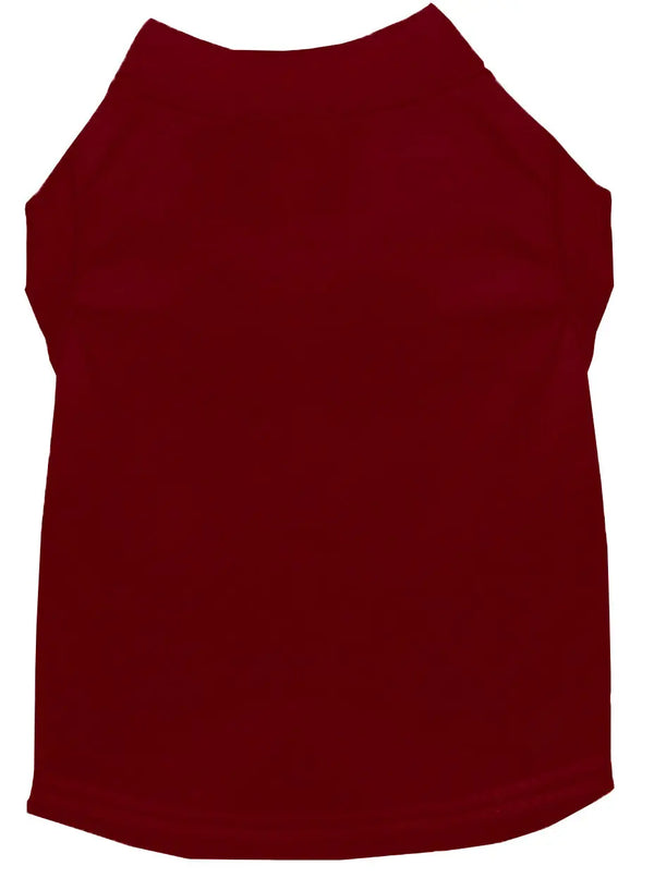 Plain Pet Shirts Maroon 4x Default Title