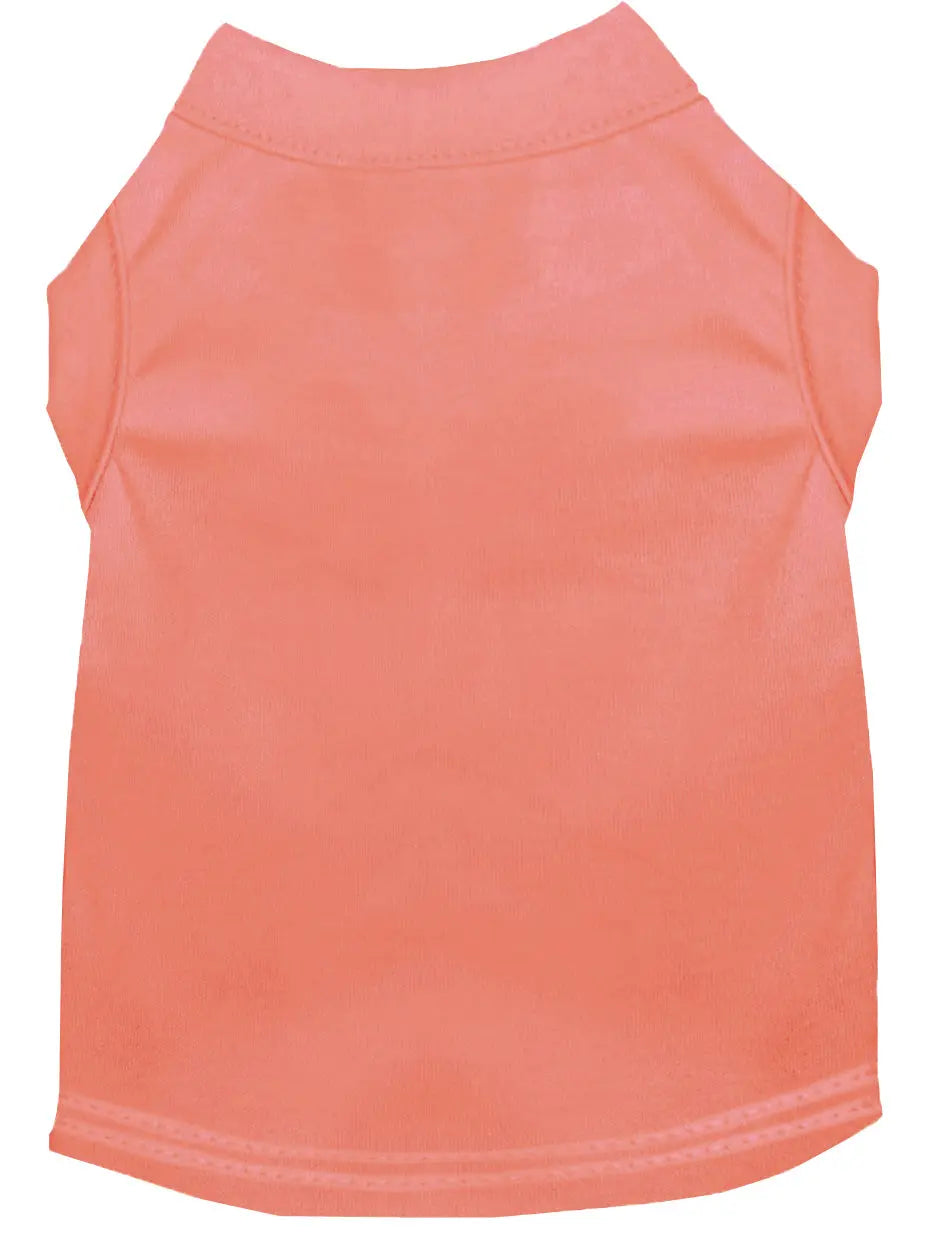 Plain Pet Shirts Peach Xs Default Title