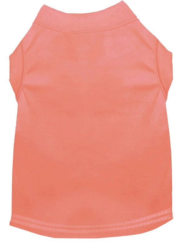 Plain Pet Shirts Peach Xxxl Default Title