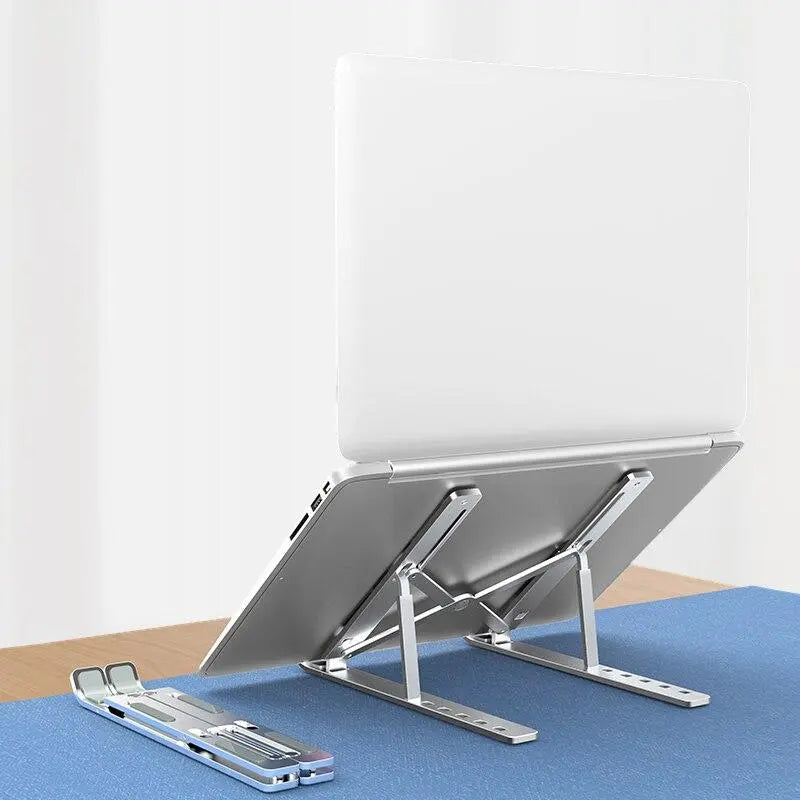 Portable Heat Dissipation Laptop Stand For Macbook Pro A (Silver) - GreatEagleInc