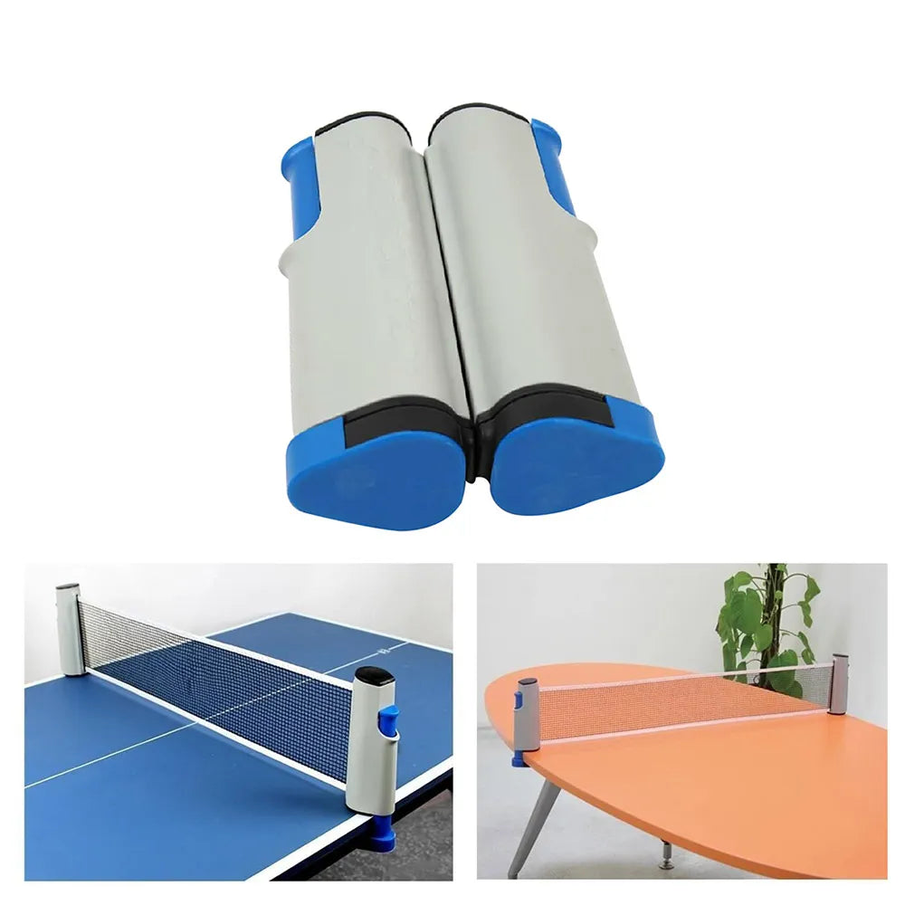 Portable Table Tennis Nets Ping Pong Net Rack Retractable Table Tennis Net Rack Anywhere Home Gyms Exercise Equipments