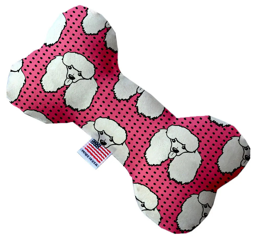 Pretty Poodles 8 Inch Bone Dog Toy Default Title