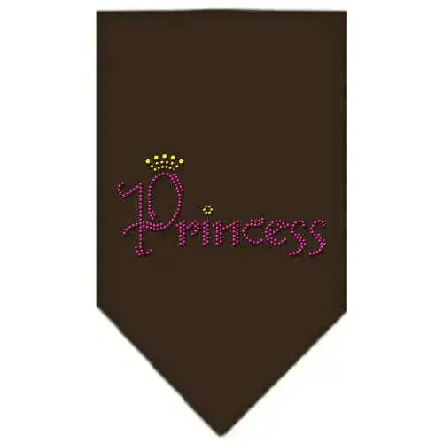 Princess-Rhinestone-Bandana-Cocoa-Small-GreatEagleInc-318547492